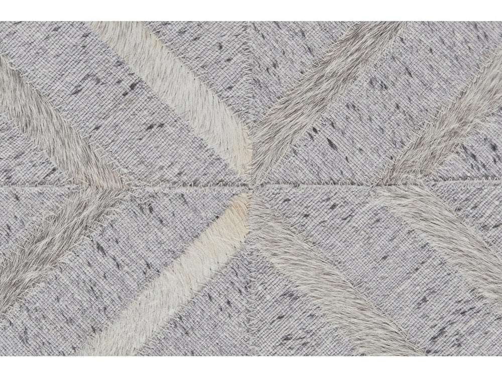 2' X 3' gray/taupe/ivory Fannin Transitional Geometric - Area Rug 