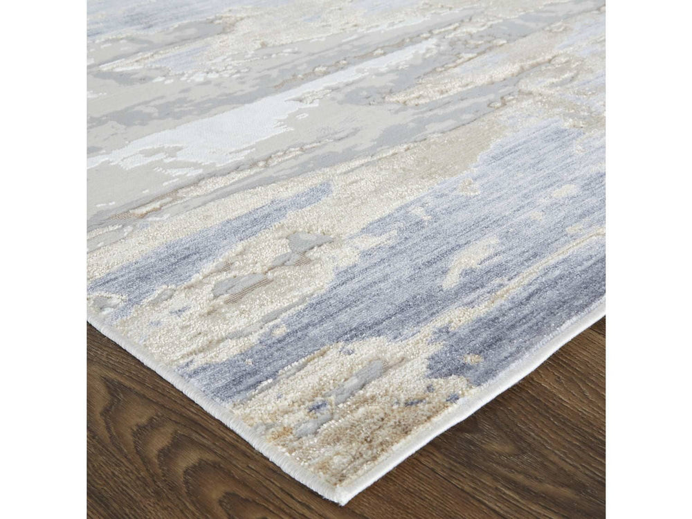 2' X 3' Tan/Orange/Ivory Laina Transitional Abstract - Accent Rug 