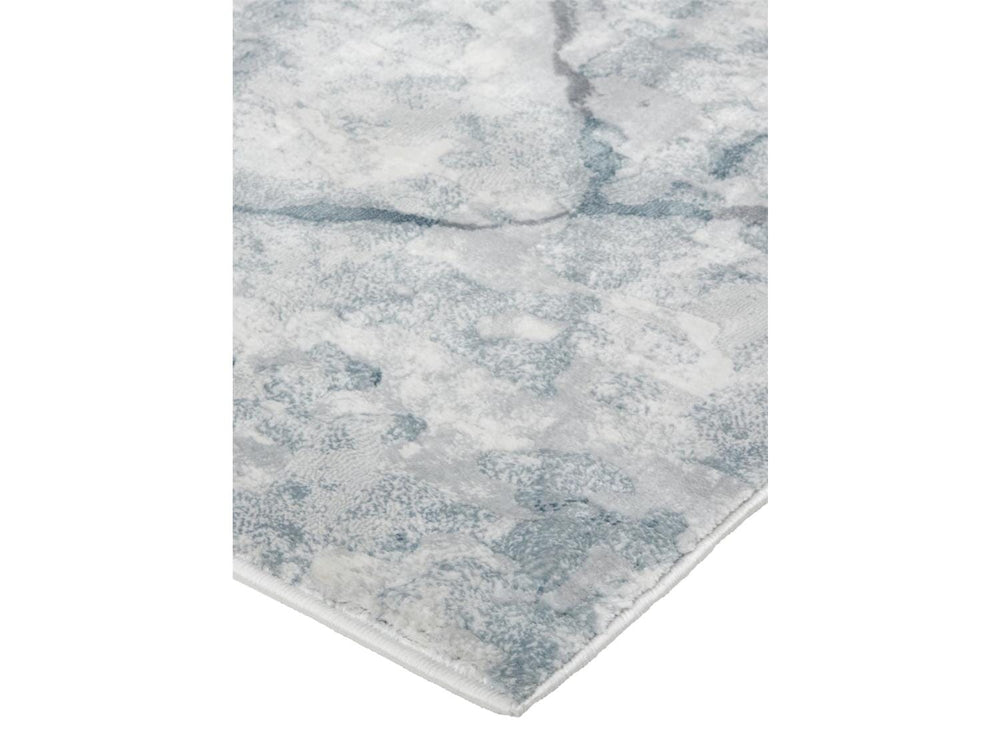 2X3 Blue/Gray/Ivory Atwell Transitional Abstract - Accent Rug 