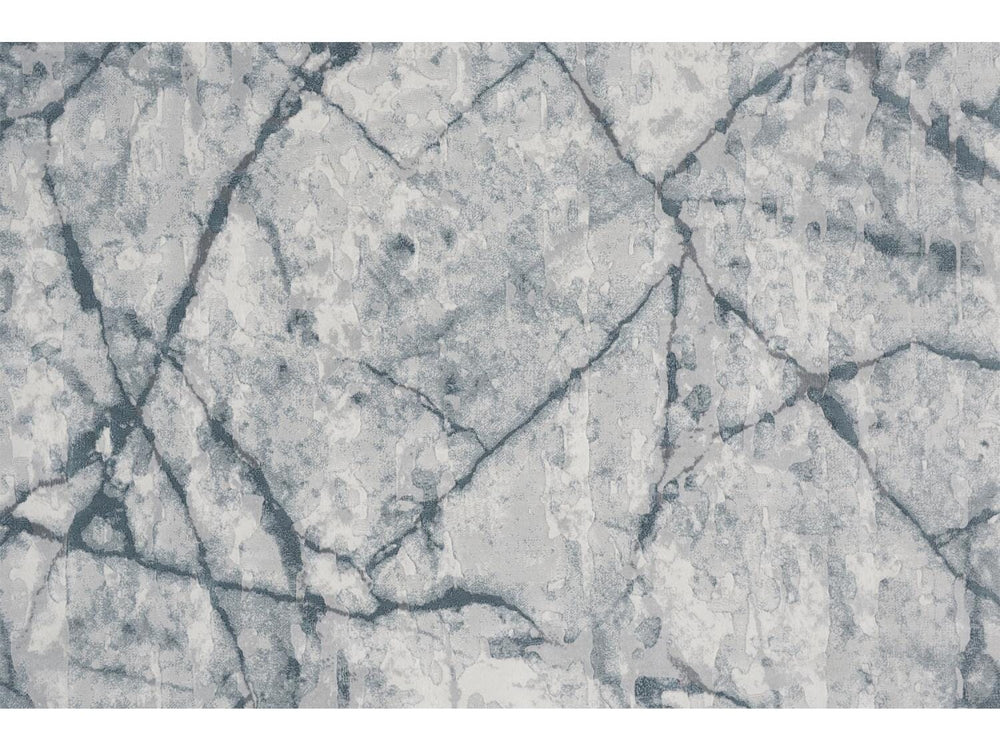 2X3 Blue/Gray/Ivory Atwell Transitional Abstract - Accent Rug 