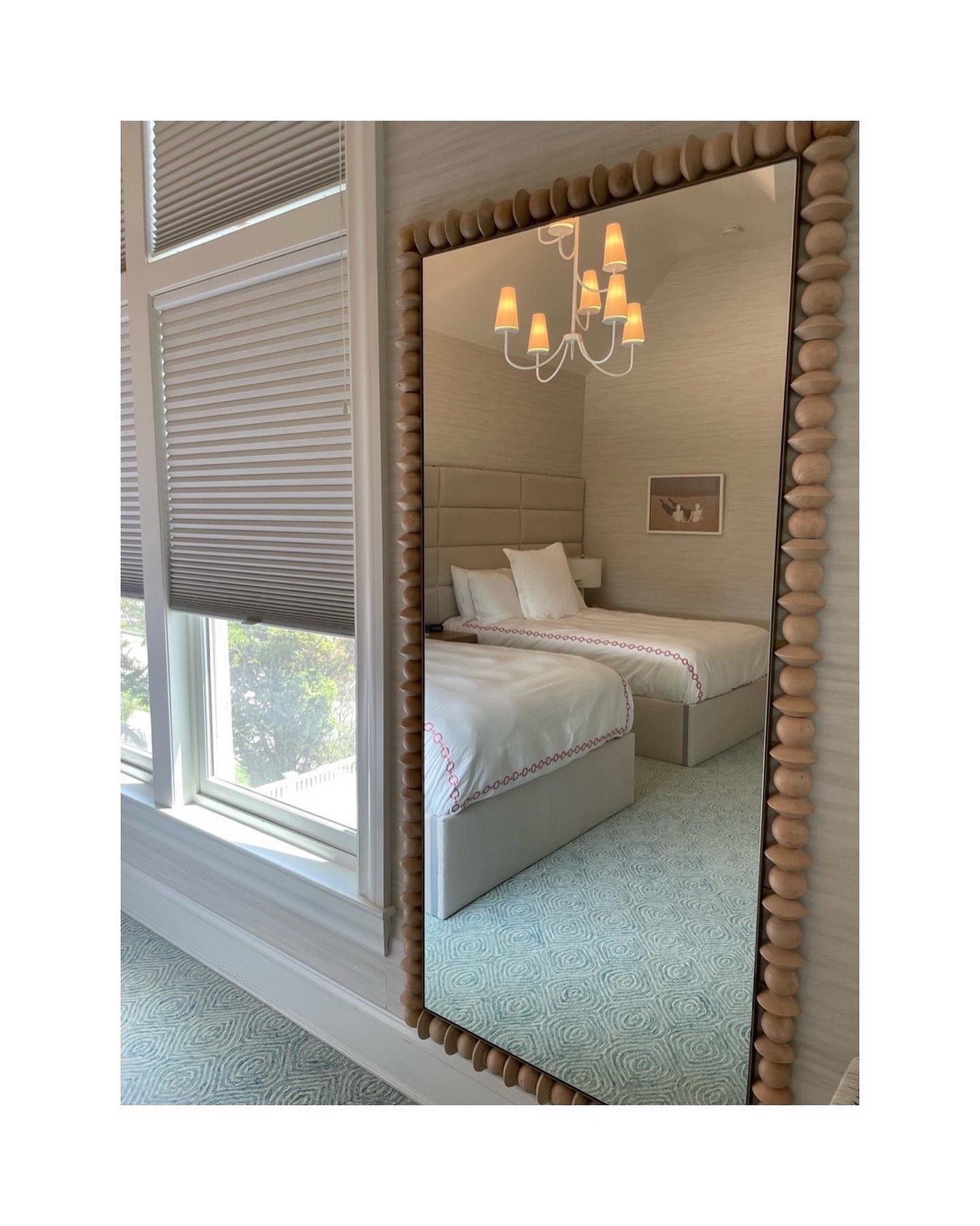 Objects in mirror may be cozier than they appear… This bedroom is what we’ve been dreaming of! ✨

.
.
.
.
.
#newyorkinteriordesigner #brooklyninteriordesigner #function #style #design #interiors
#designprojects #artandinteriors #moderninteriors #livingspace #bestinteriordesign #creativespace #decor #decorator #theworldofinteriors #trending #homedecor #interiordesignideas #houseinspiration #homedesigns 
#interiordesign