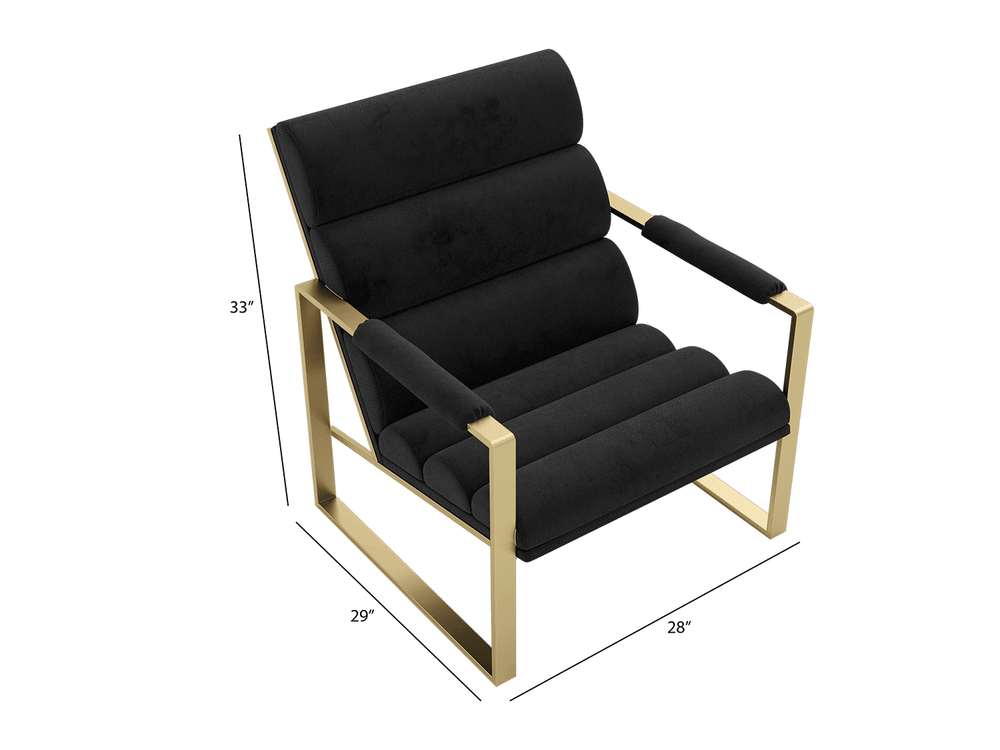 Chair Velvet/Black Vänt Bënkel 