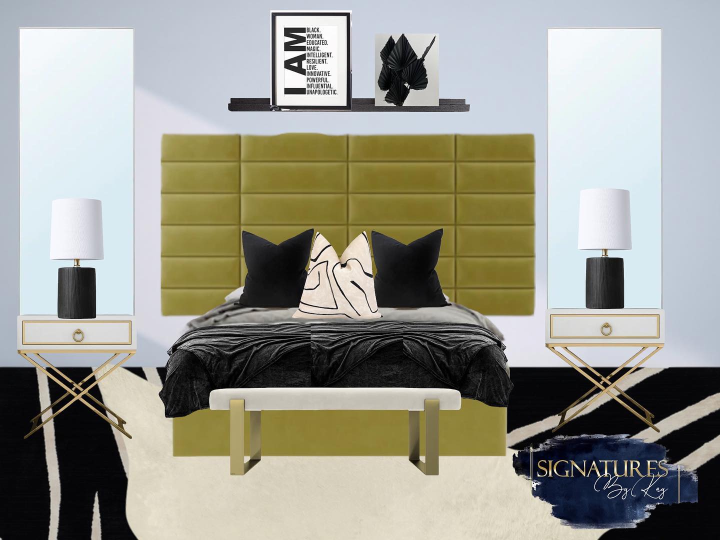Create environments that are simple but with character ✨

Edesign by signaturesbykay 

#foryourpage #foryou #fyp #virtual #inperson #interiordesign #designer #dmv #atl #create #love #inspire