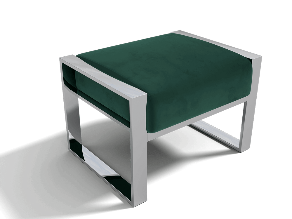 Ottoman Velvet/Emerald Green Vänt Bënkel 
