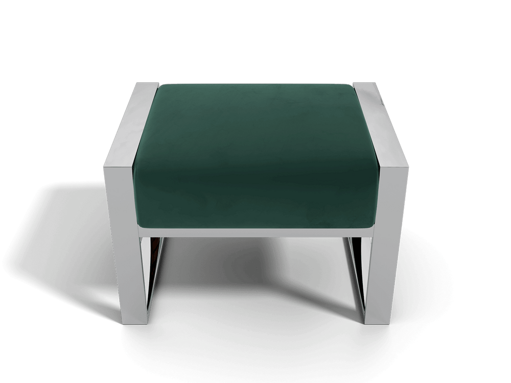 Ottoman Velvet/Emerald Green Vänt Bënkel 