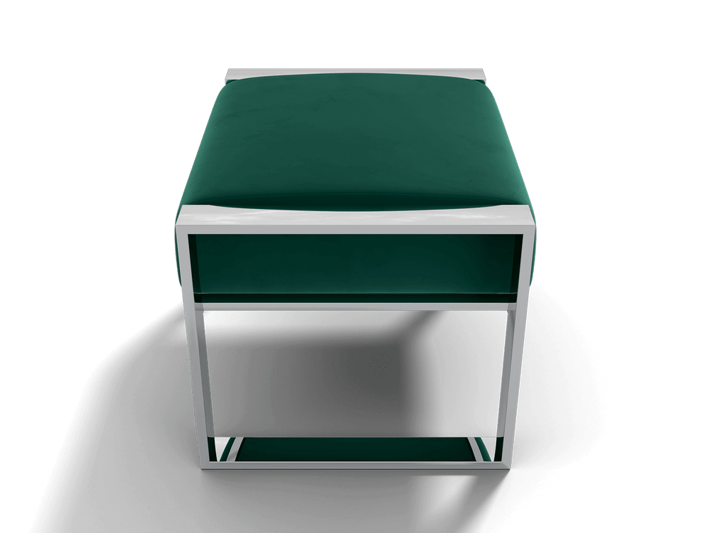 Ottoman Velvet/Emerald Green Vänt Bënkel 