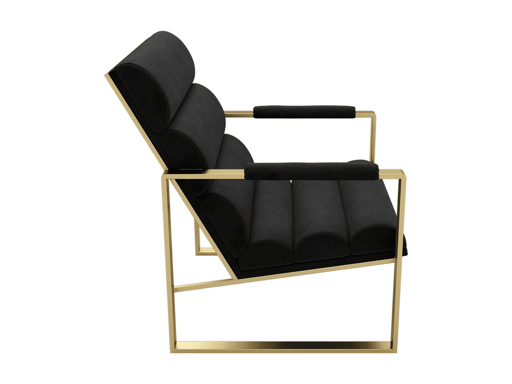 Chair Velvet/Black Vänt Bënkel 