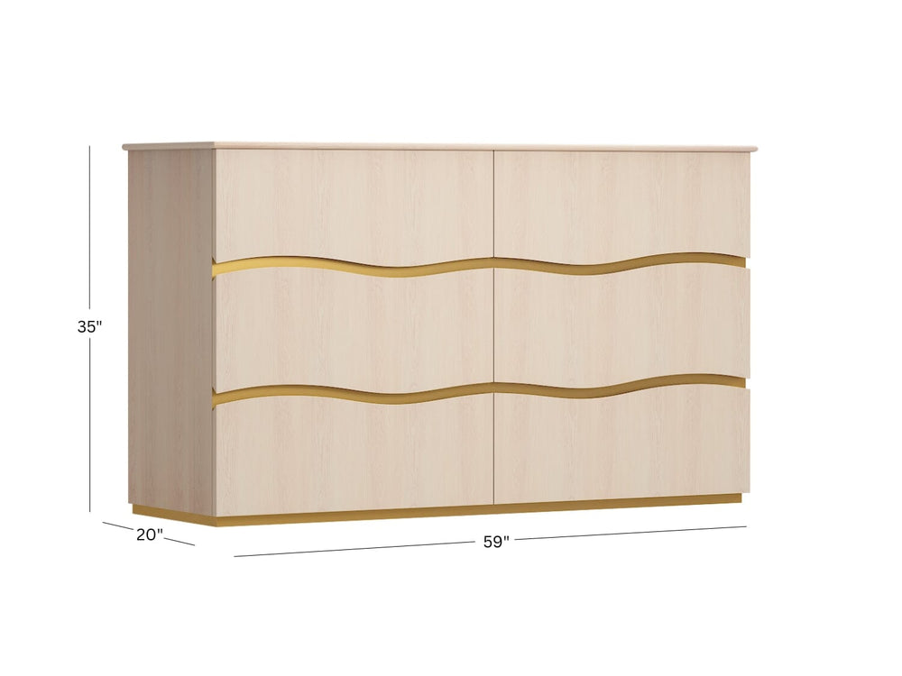 Blond Oak Onda Dresser X Marianna Fiorin 