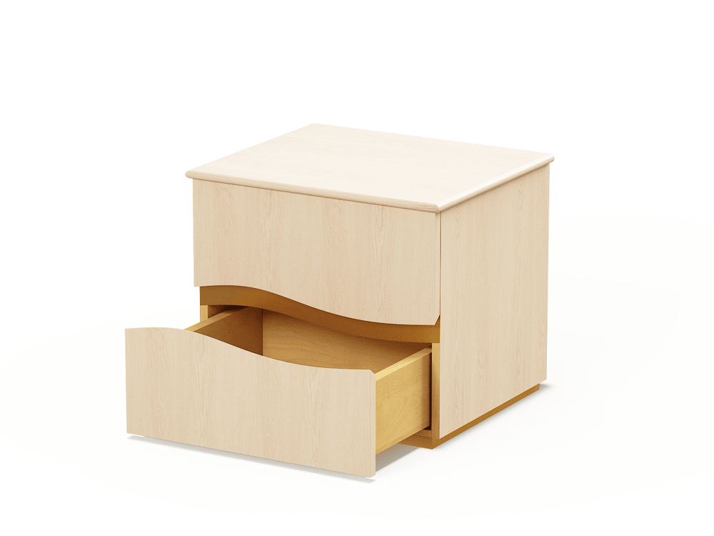 Blond Oak Onda Night Stand X Marianna Fiorin 