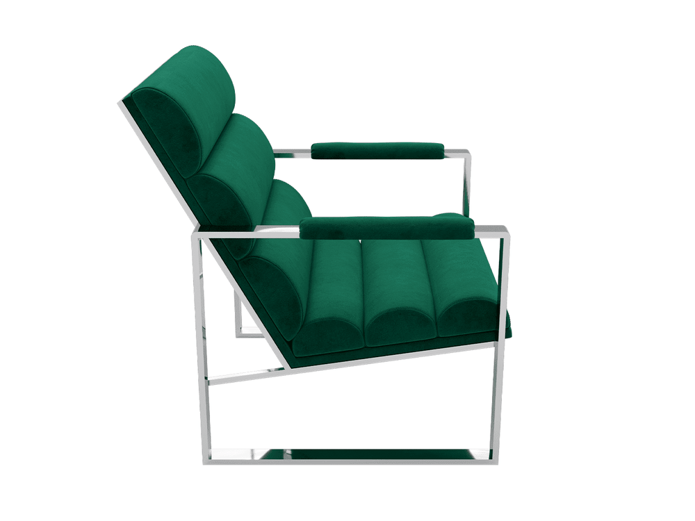 Chair Velvet/Emerald Green Vänt Bënkel 