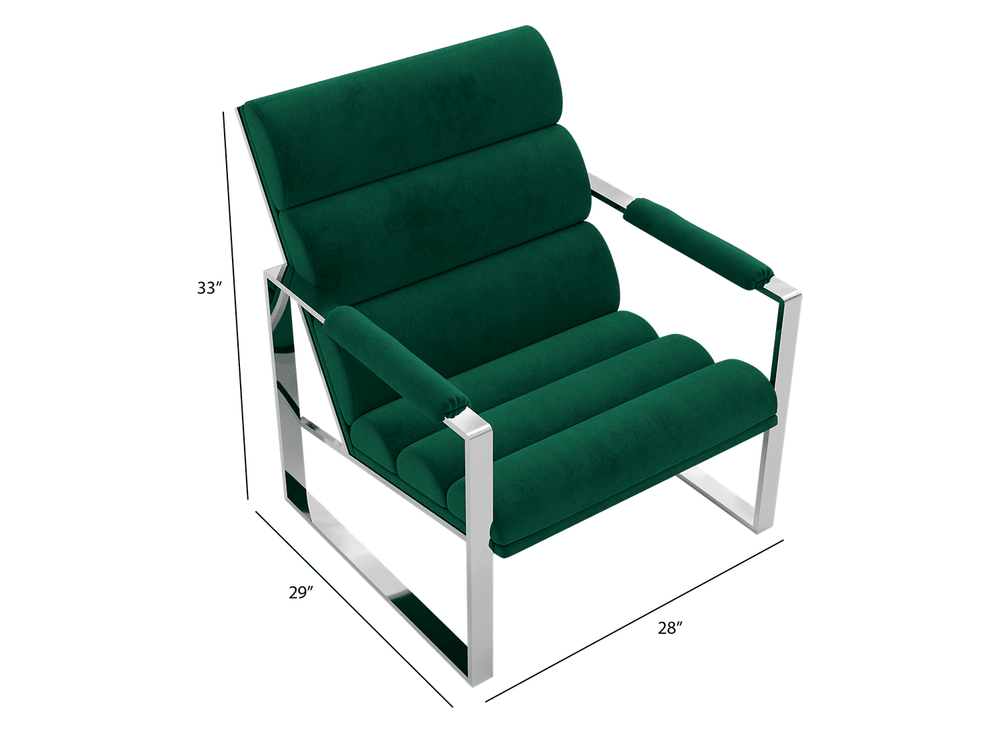 Chair Velvet/Emerald Green Vänt Bënkel 