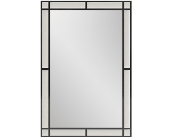 Matte Black Zigrino - Oyster Vant Aurum Mirror | VAMI-WGOYS-BL