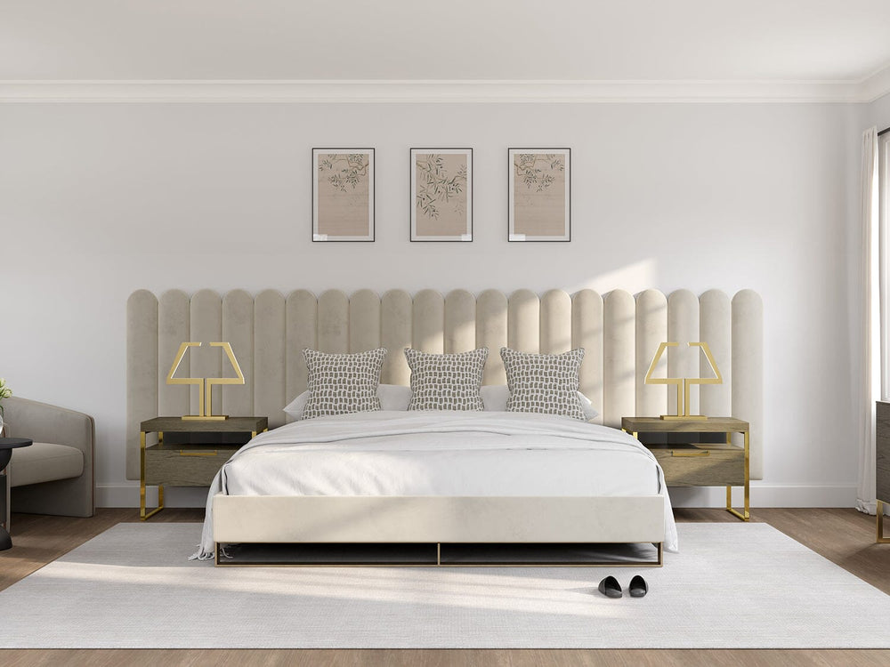 Velvet Ivory Scalloped Panels Navagio layout 
