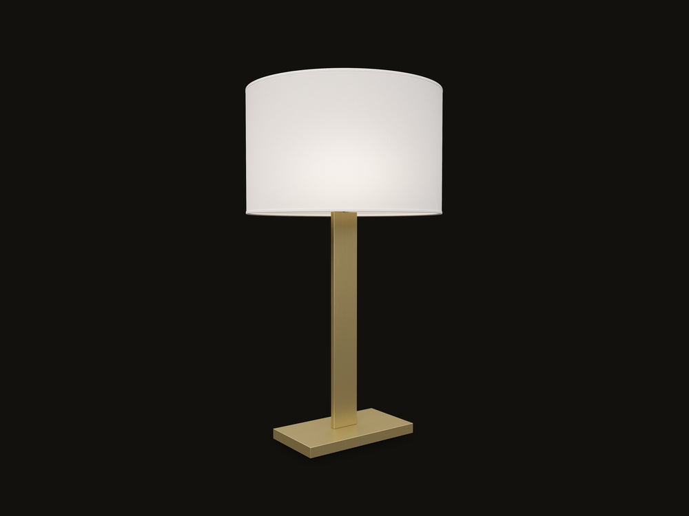 Brushed Brass Vant Column Lamp 