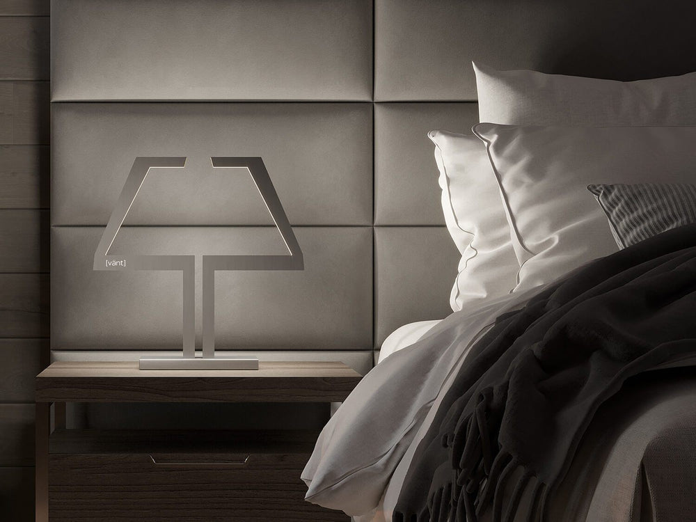 Brushed Nickel Vant Outline Lamp 