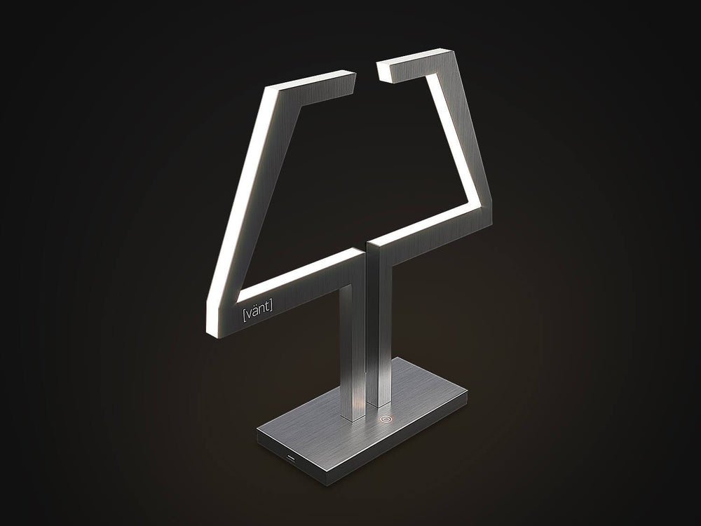 Brushed Nickel Vant Outline Lamp 