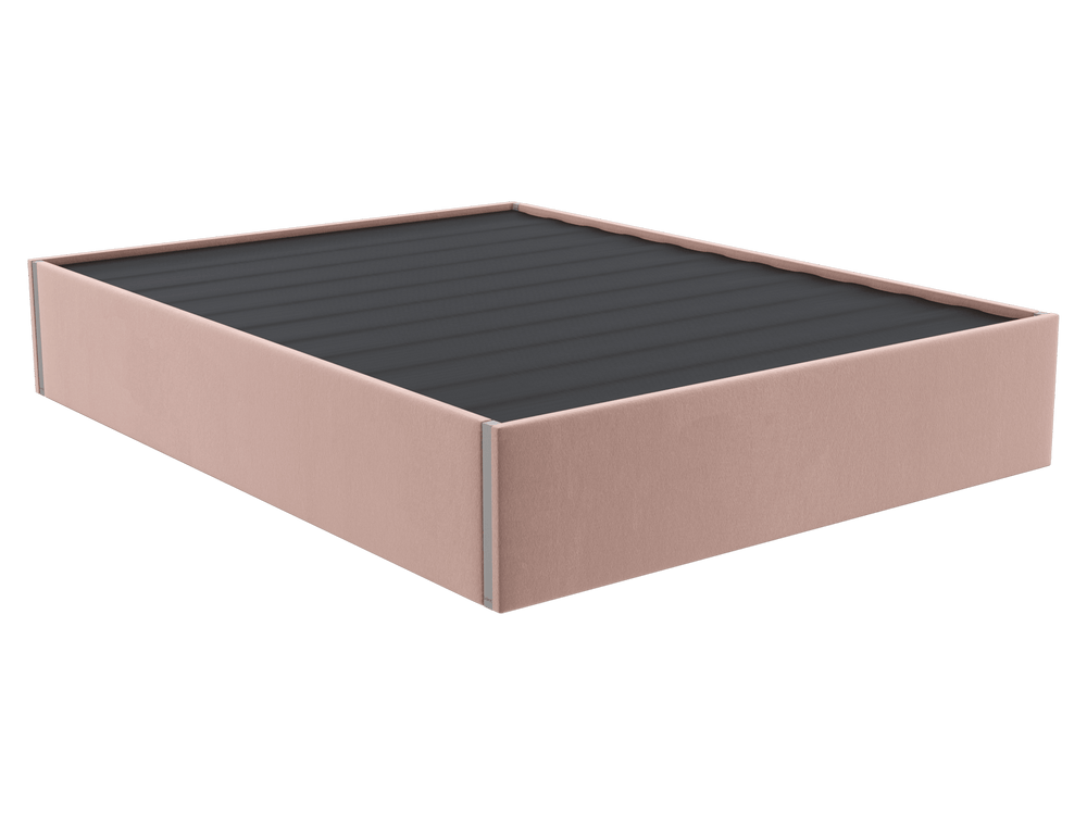 Velvet Blush Vant Upholstered Platform Bed - California King Size 