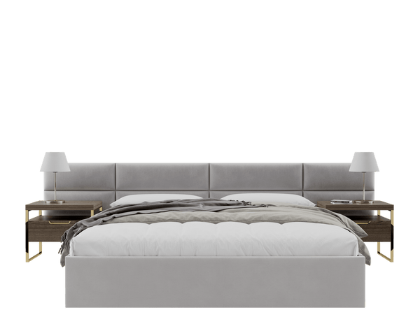 Velvet Platinum Grey George Layout - 138