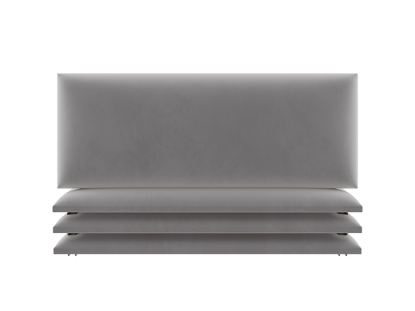 Velvet Platinum Grey Vant Panel Pack Of 4 Panels - 30