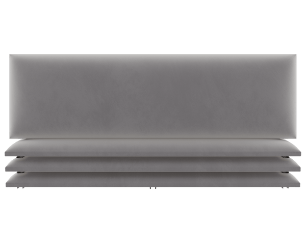 Velvet Platinum Grey Vant Panel Pack Of 4 Panels - 39