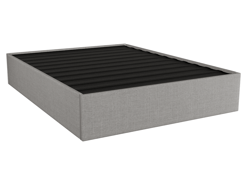 Weave Moondust Grey Vant Upholstered Platform Bed - Full size 